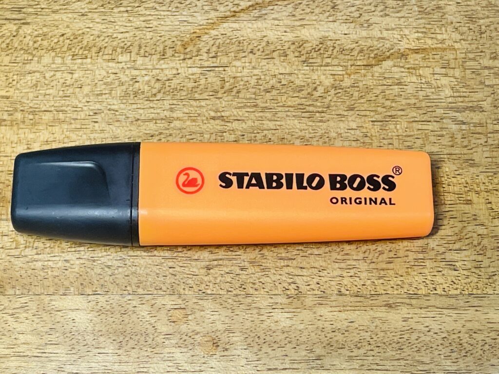 stabilo boss original orange